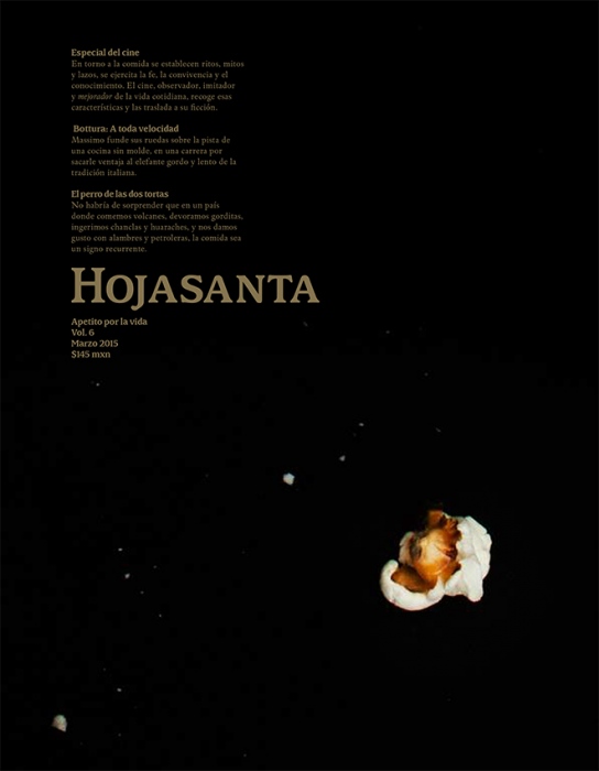 Cover Hojasanta, vol 6.